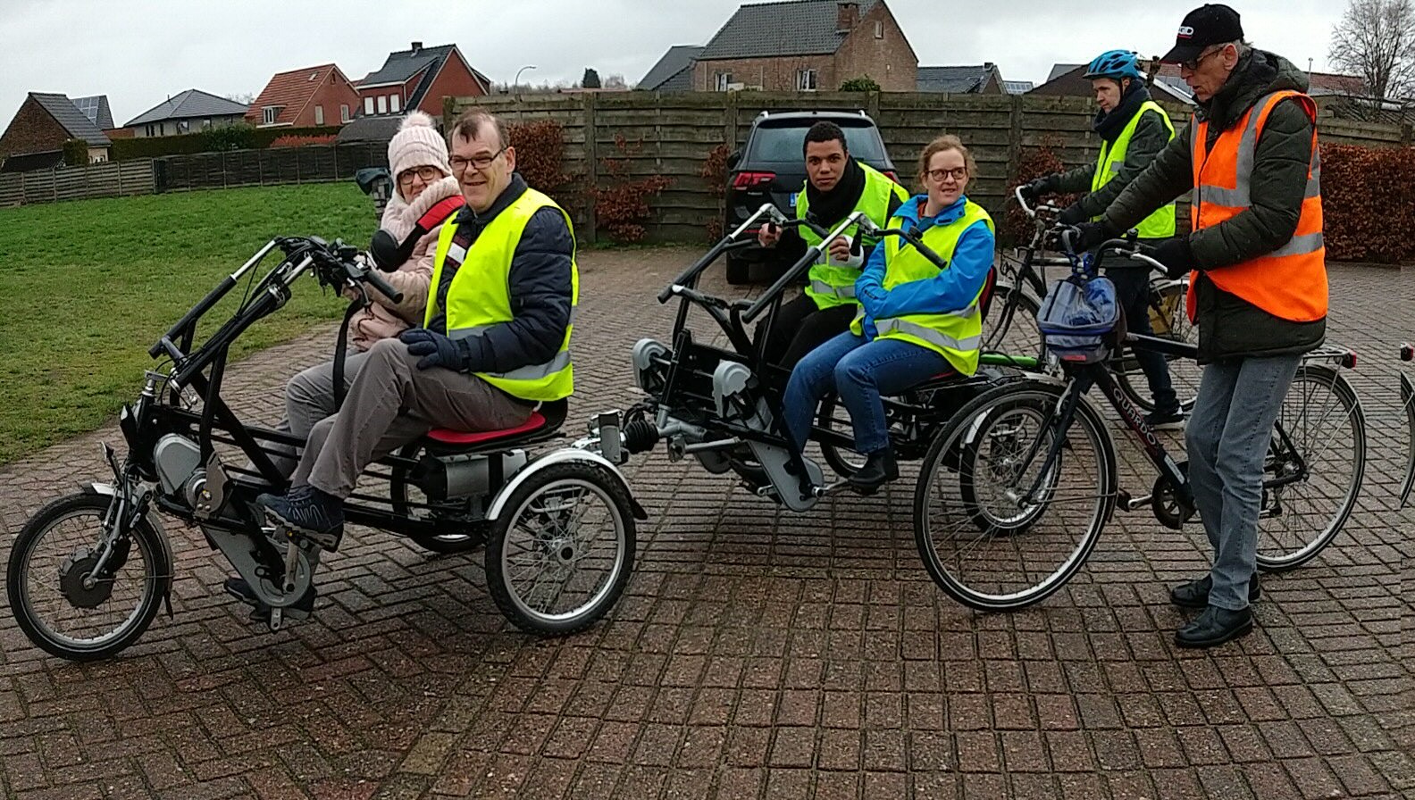 Dubbel fietsplezier met de dubbele elektrische duofiets! mekanders